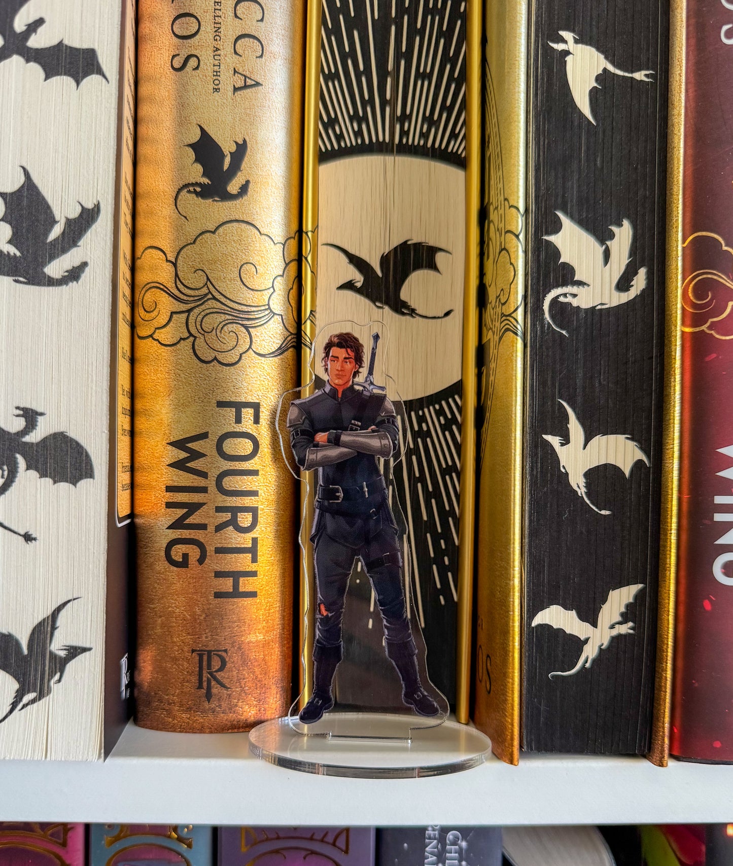 Xaden Iron Flame Shelfie