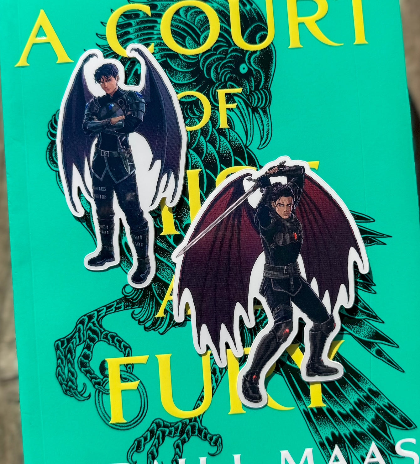 Azriel shadowsinger Full Body Sticker