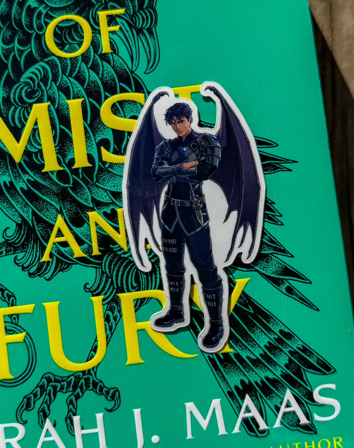 Azriel shadowsinger Full Body Sticker
