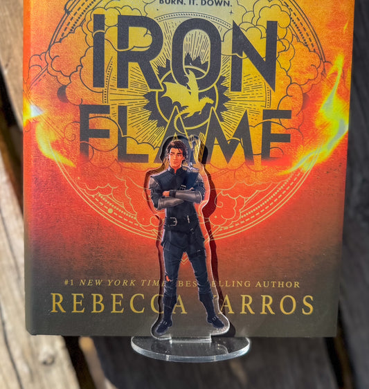 Xaden Iron Flame Shelfie