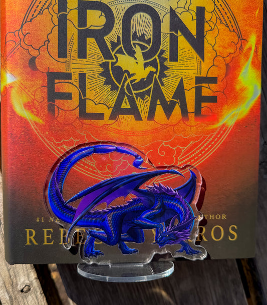 Iron Flame Andarna Dragon Shelfie