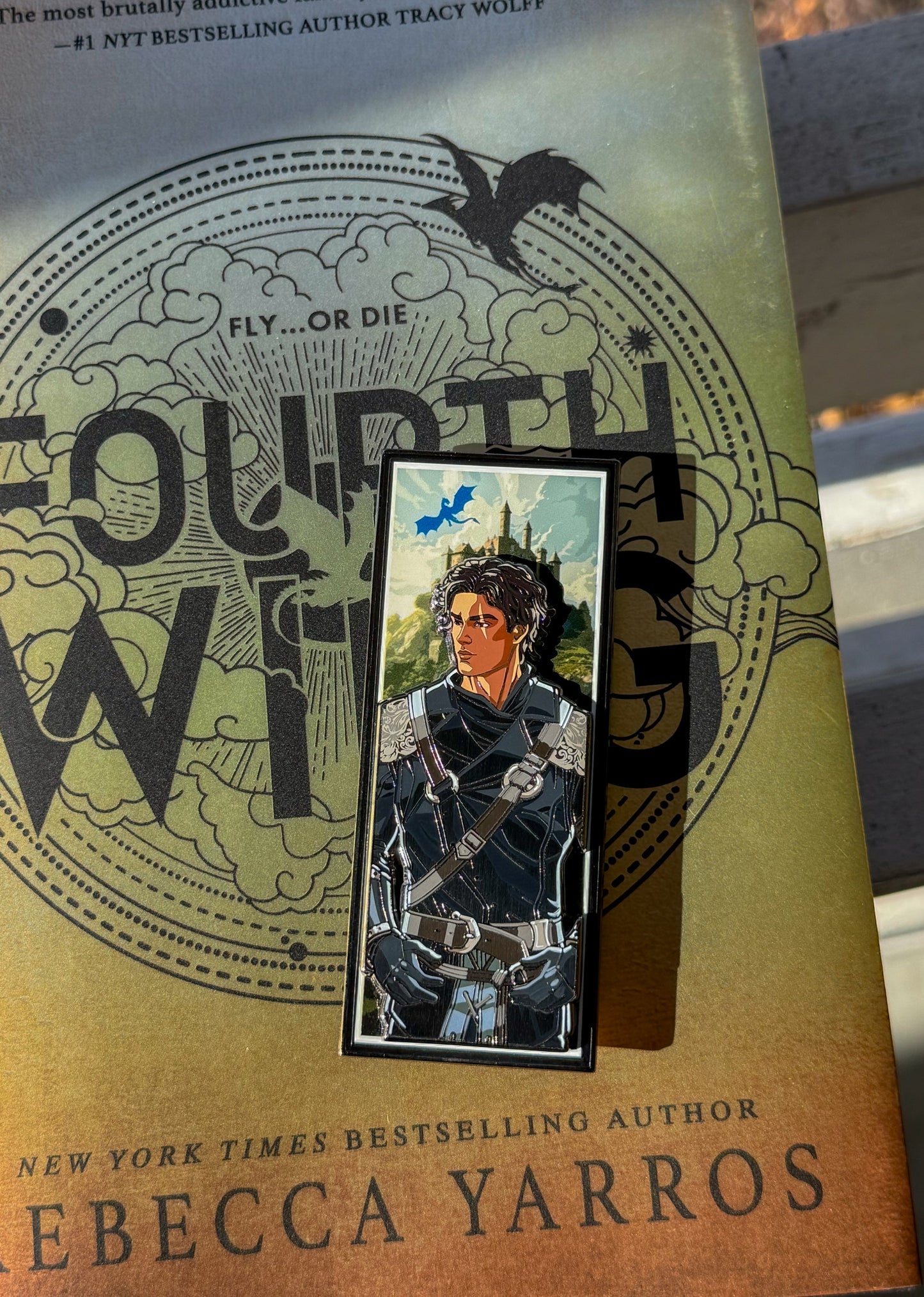 Xaden Era Fourth Wing Pin (LOW STOCK)