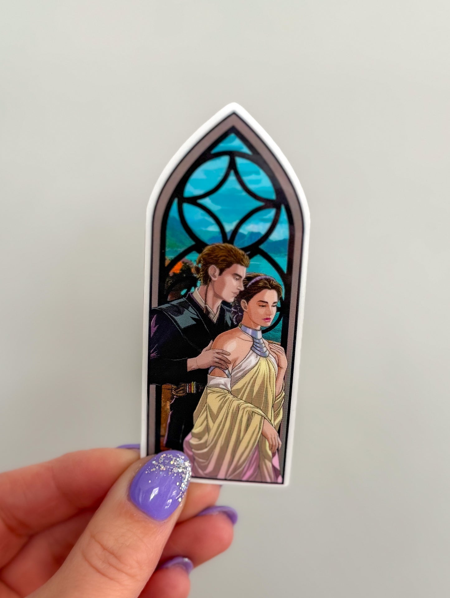 Anakin & Padme Window Sticker