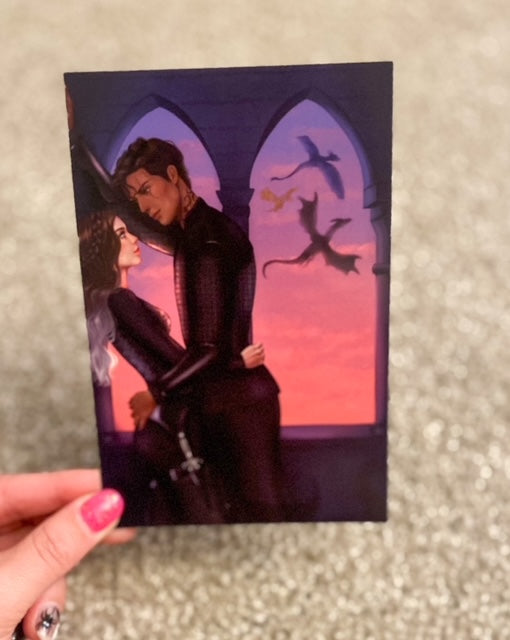 Violet and Xaden Print