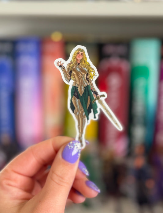 Fire Breathing Queen Aelin Full Body Stickers (NEW!)