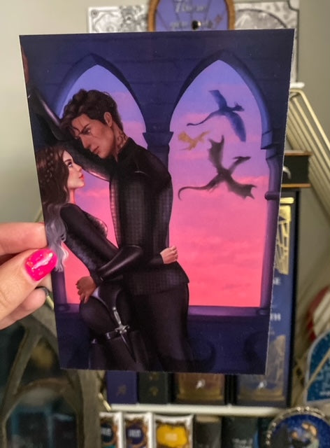 Violet and Xaden Print