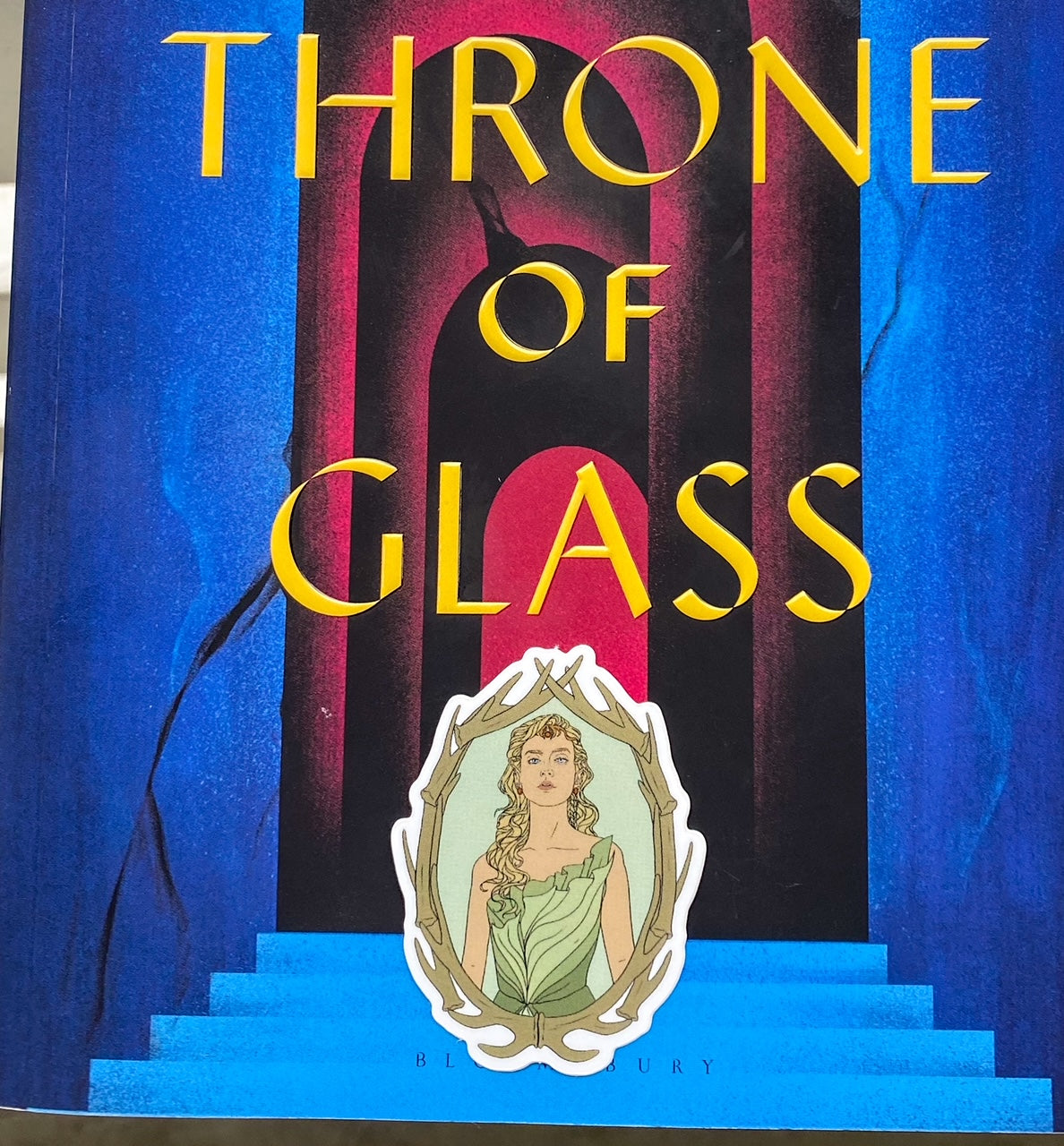 Aelin Bookish Portrait Sticker