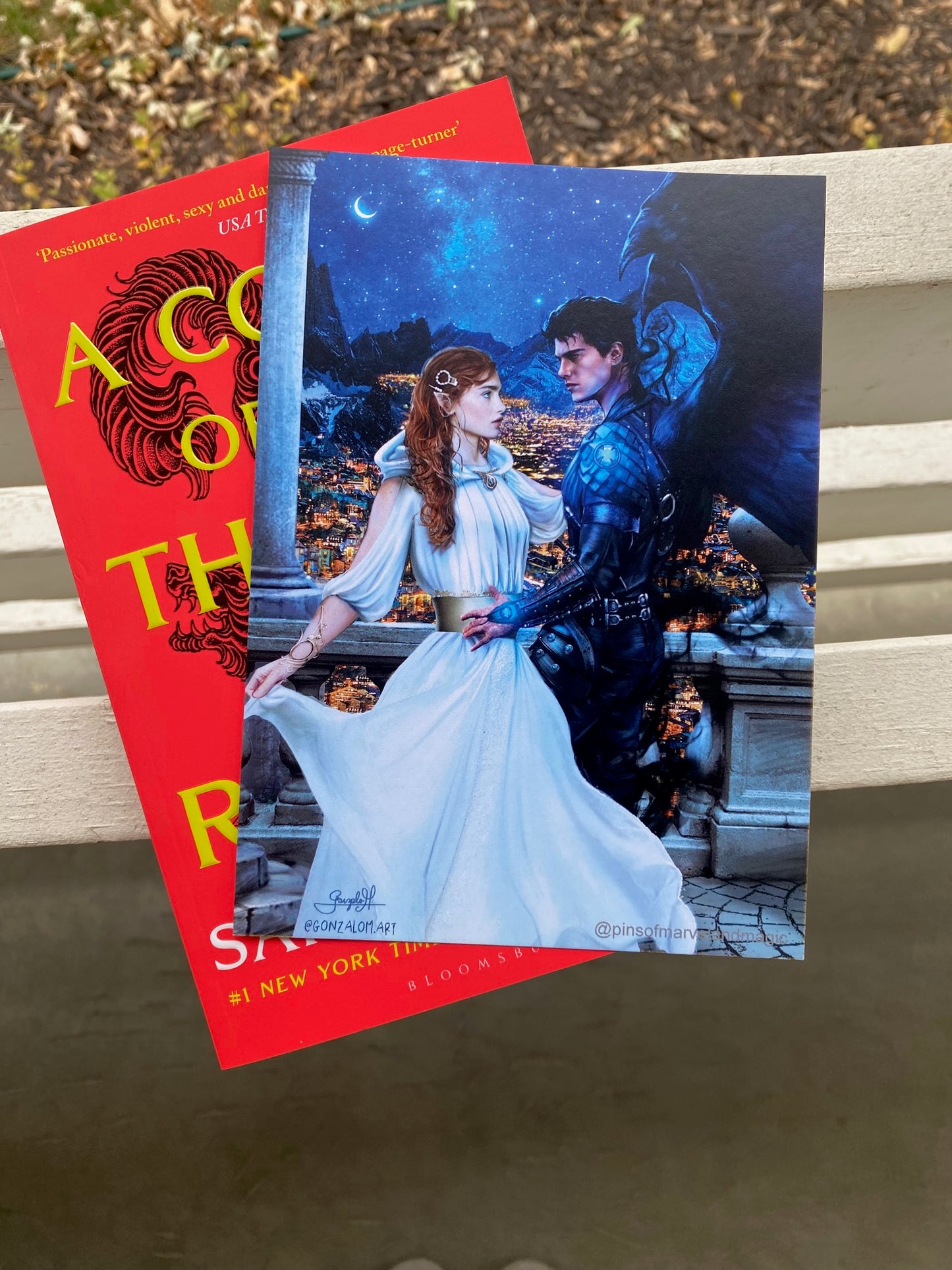 Azriel and Gwyn Print