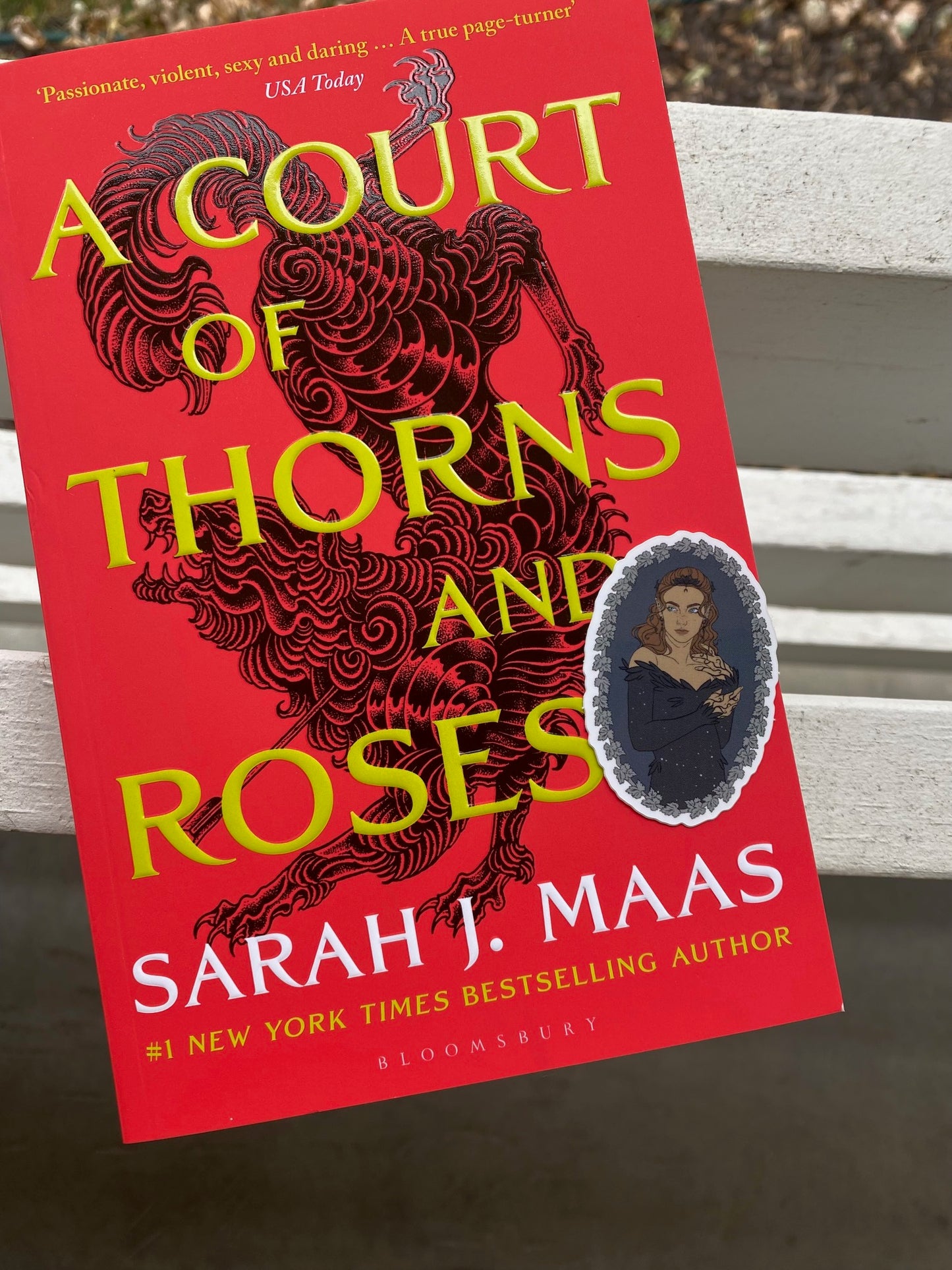 Feyre Bookish Portrait Sticker