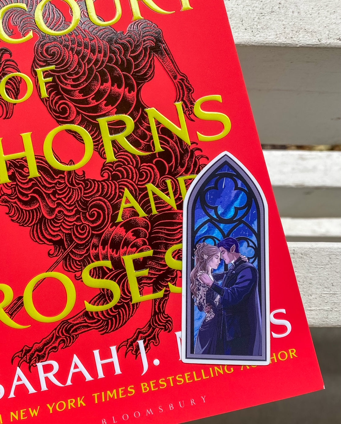 Rhys and Feyre Window Sticker