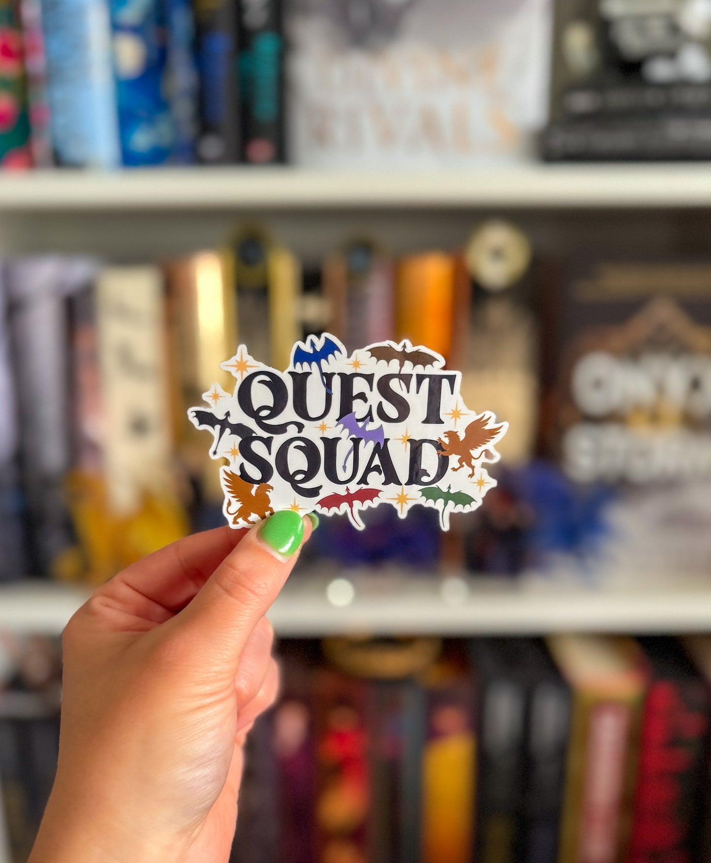 Quest Squad Fourth Wing Sticker