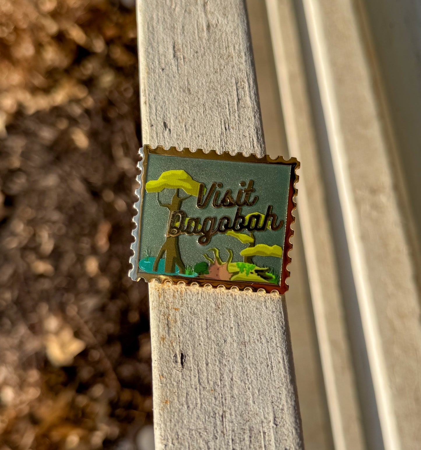 Visit Dagobah Stamp Mini