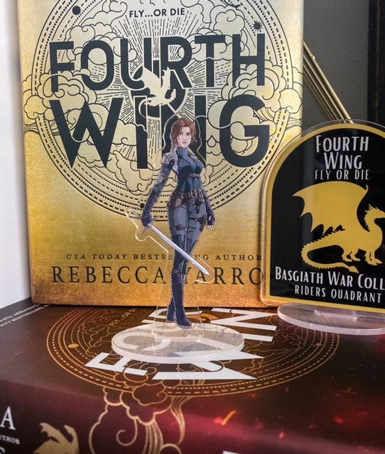 Violet Fourth Wing Shelfie