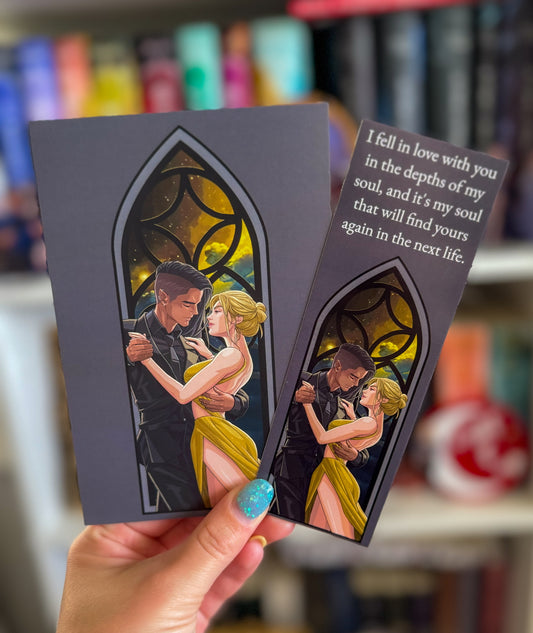 Ruhn & Lidia Crescent City Bookmark