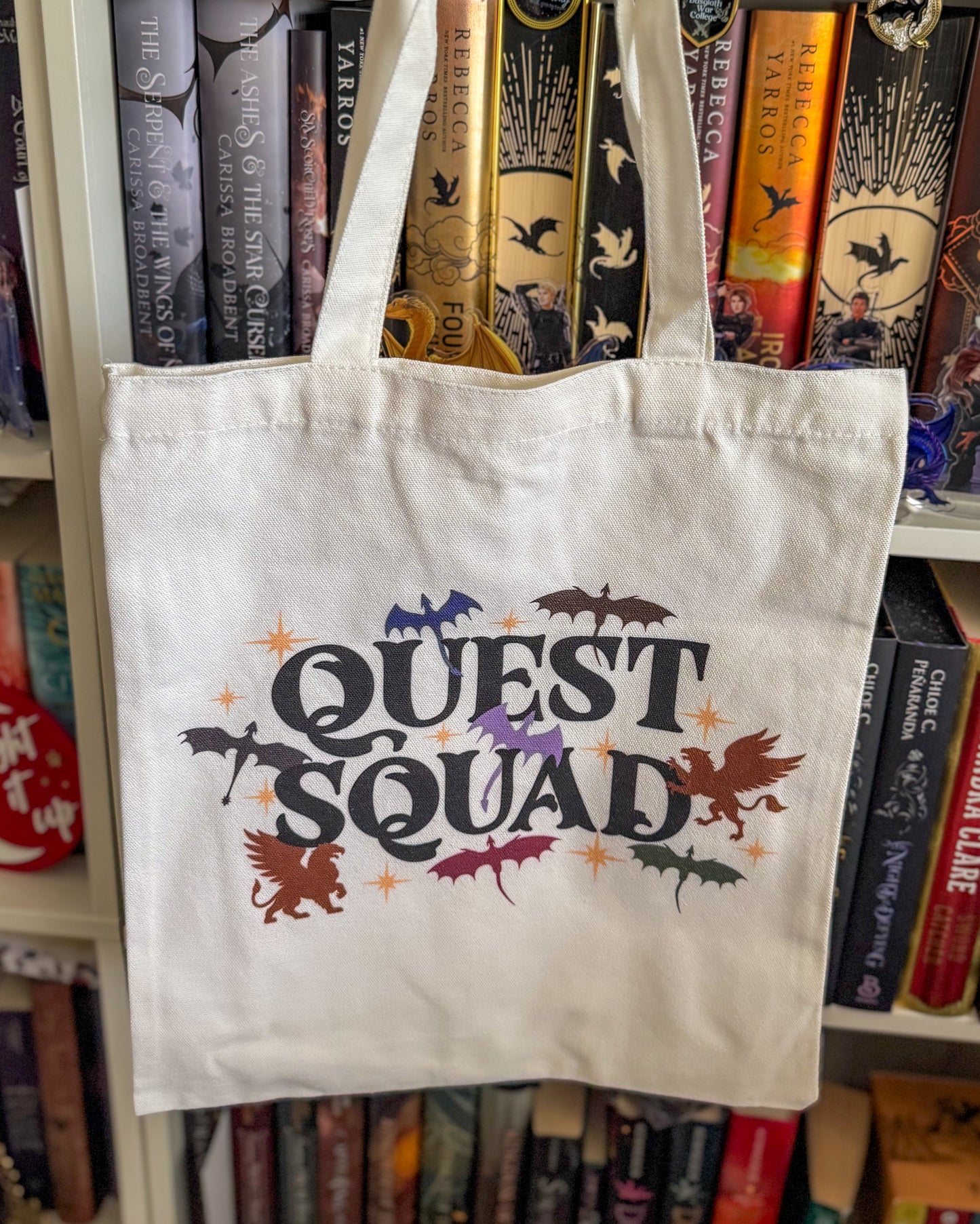 Quest Squad Book Bag