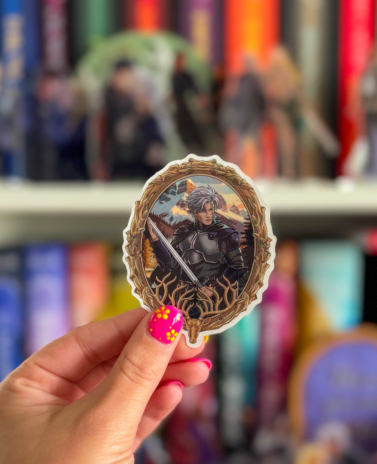 Aelin, Rowan, & Rowaelin Portrait Stickers (NEW!)