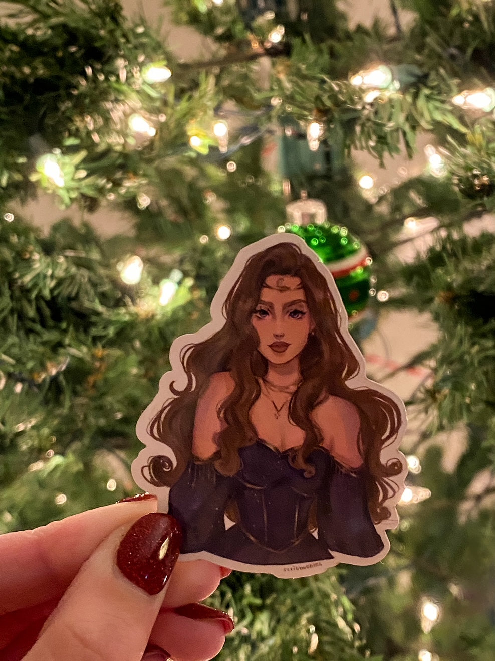 High Lady of Night Feyre Sticker