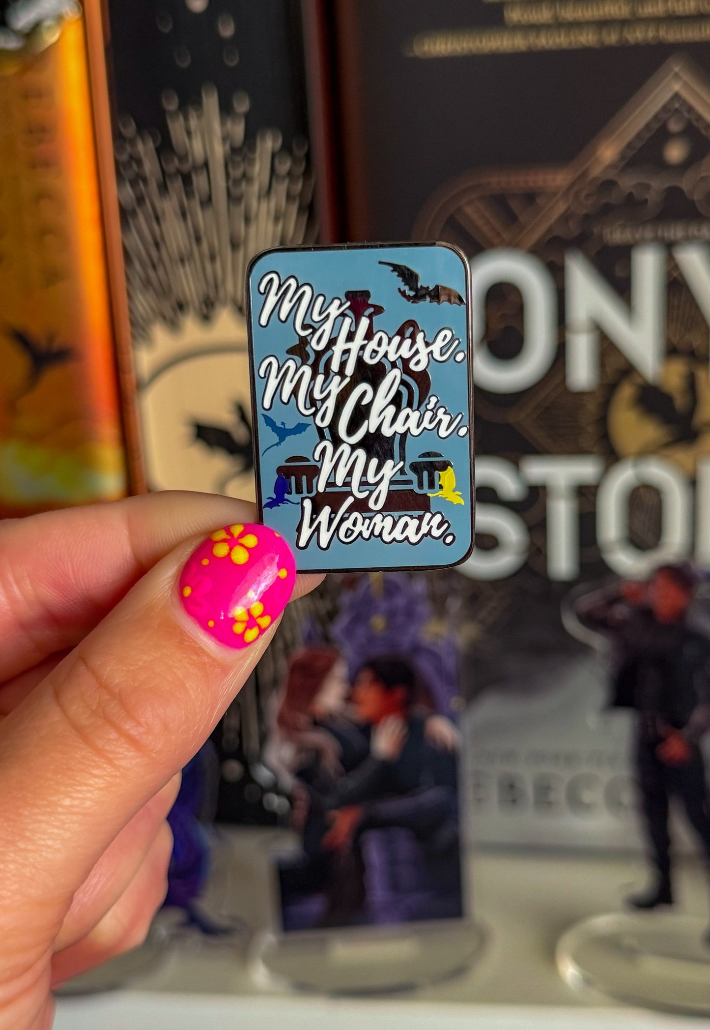 My House My Chair My Woman Mini Pin