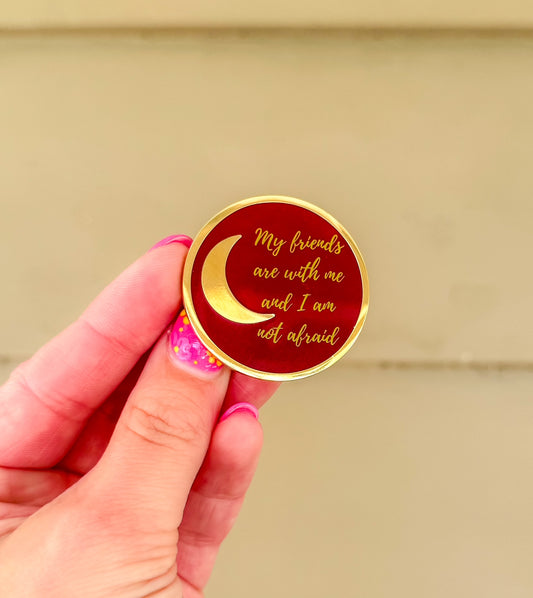 My friends are with me Mini Pin