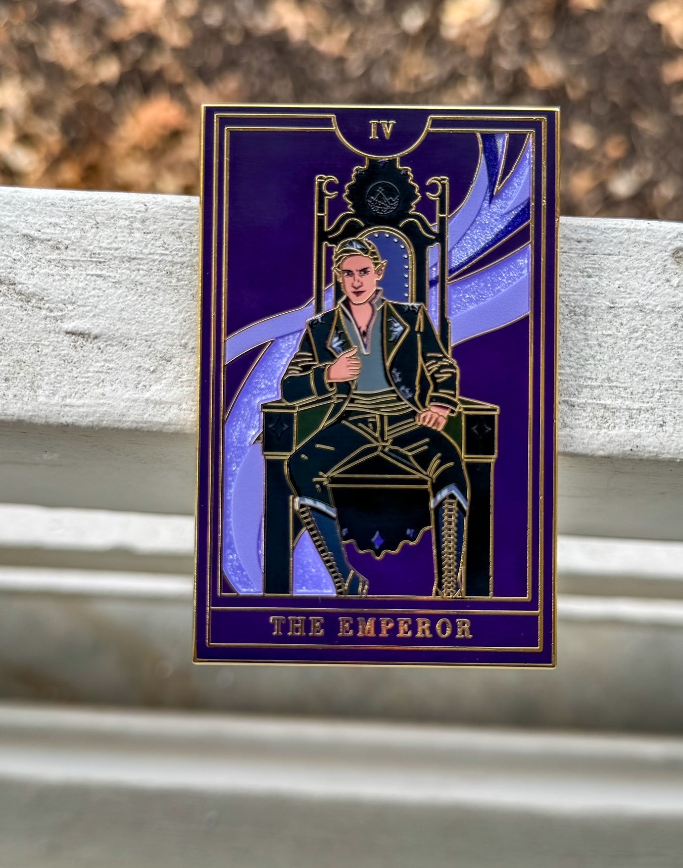 "The Emperor" Tarot Card