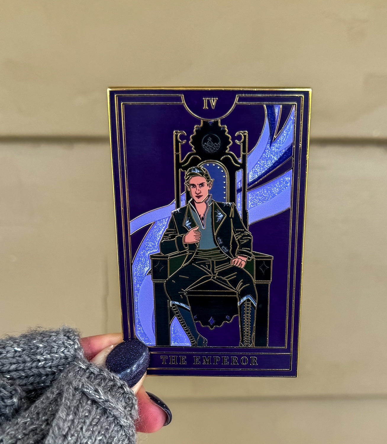 "The Emperor" Tarot Card