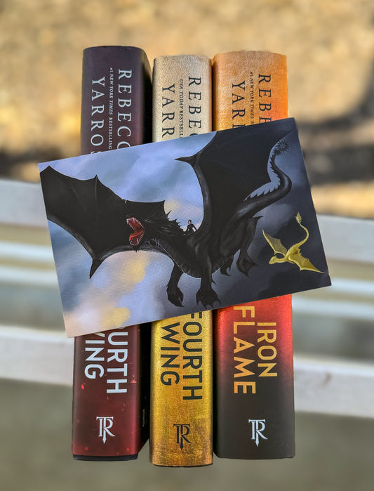 Violet and her Dragons Print