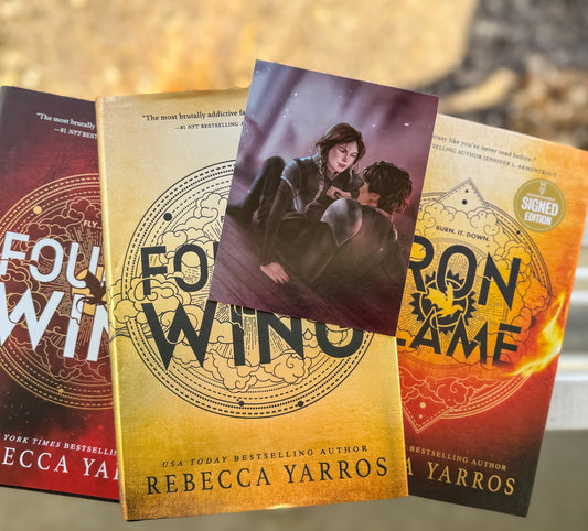 Violet and Xaden Training Print