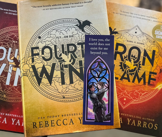 Violet and Xaden Bookmark