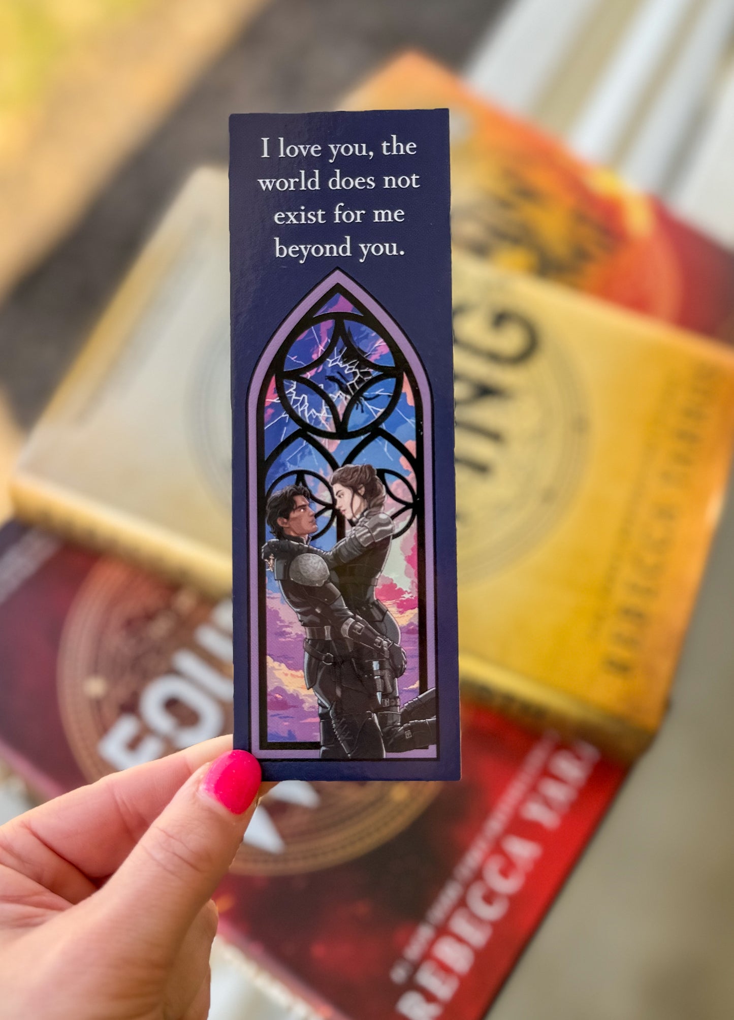 Violet and Xaden Bookmark