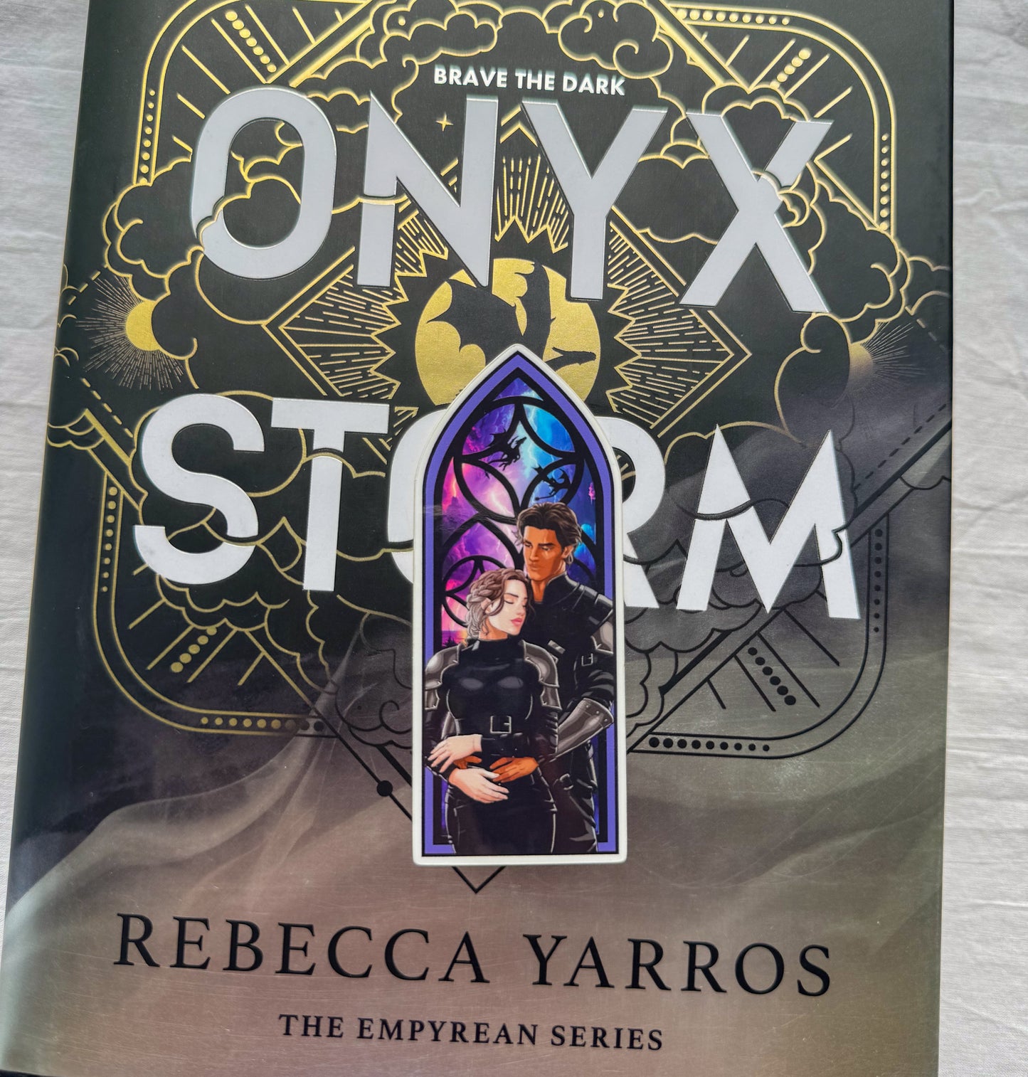 Xaden and Violet Onyx Storm Window Sticker (NEW!)