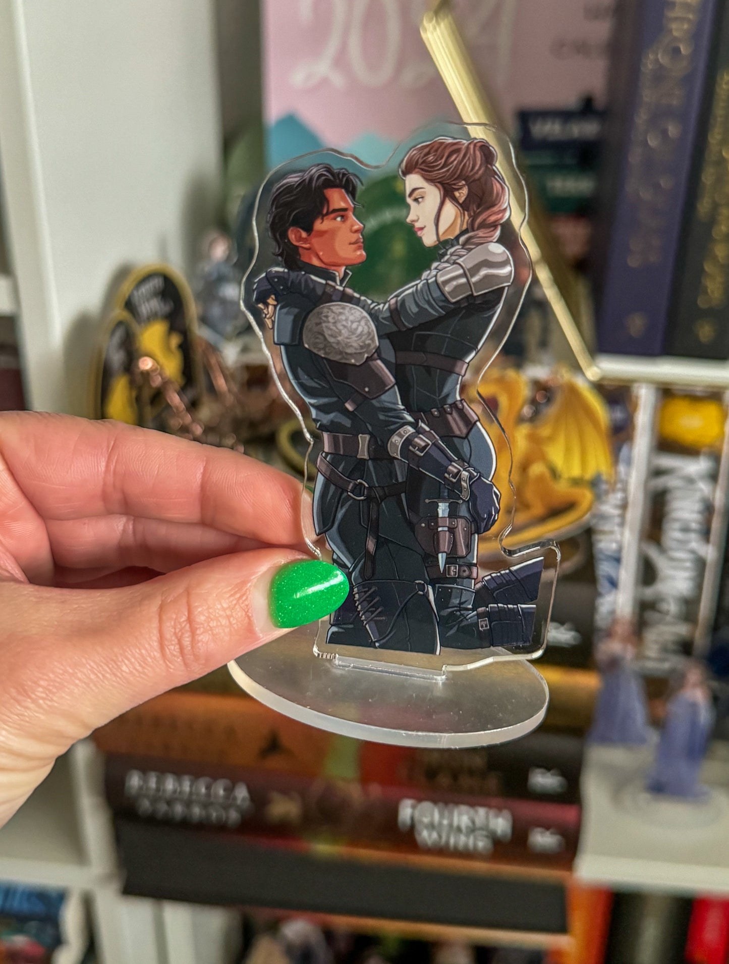 Violet & Xaden Dancing Shelfie