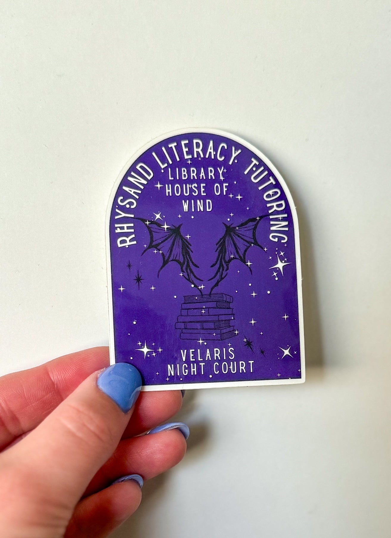 Rhysand Literacy Tutoring Sticker