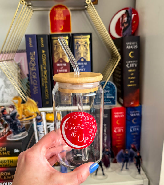 Light it Up Glass Tumbler
