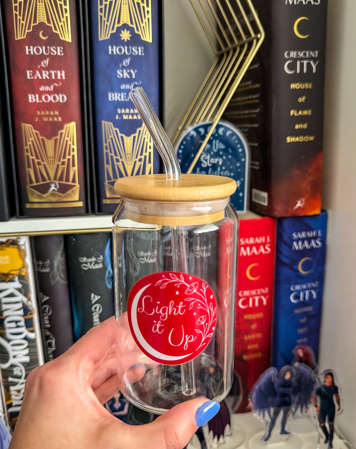 Light it Up Glass Tumbler