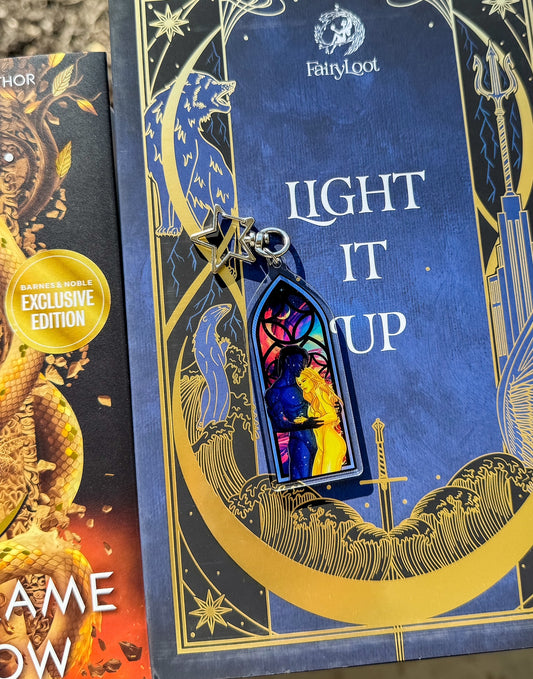 Day & Night Window Keychain