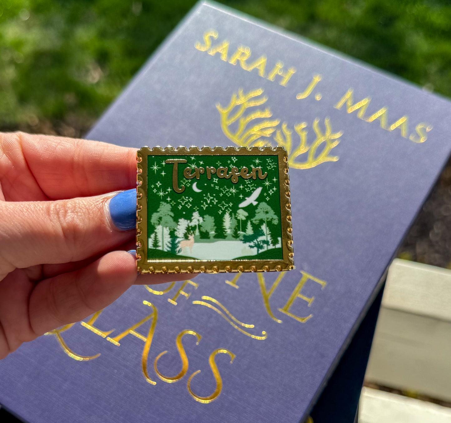 Terrasen Stamp Mini Pin