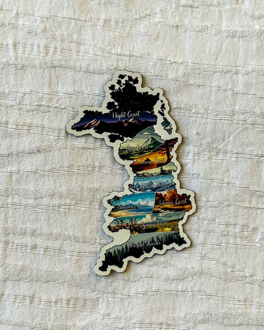 Prythian Map Magnet