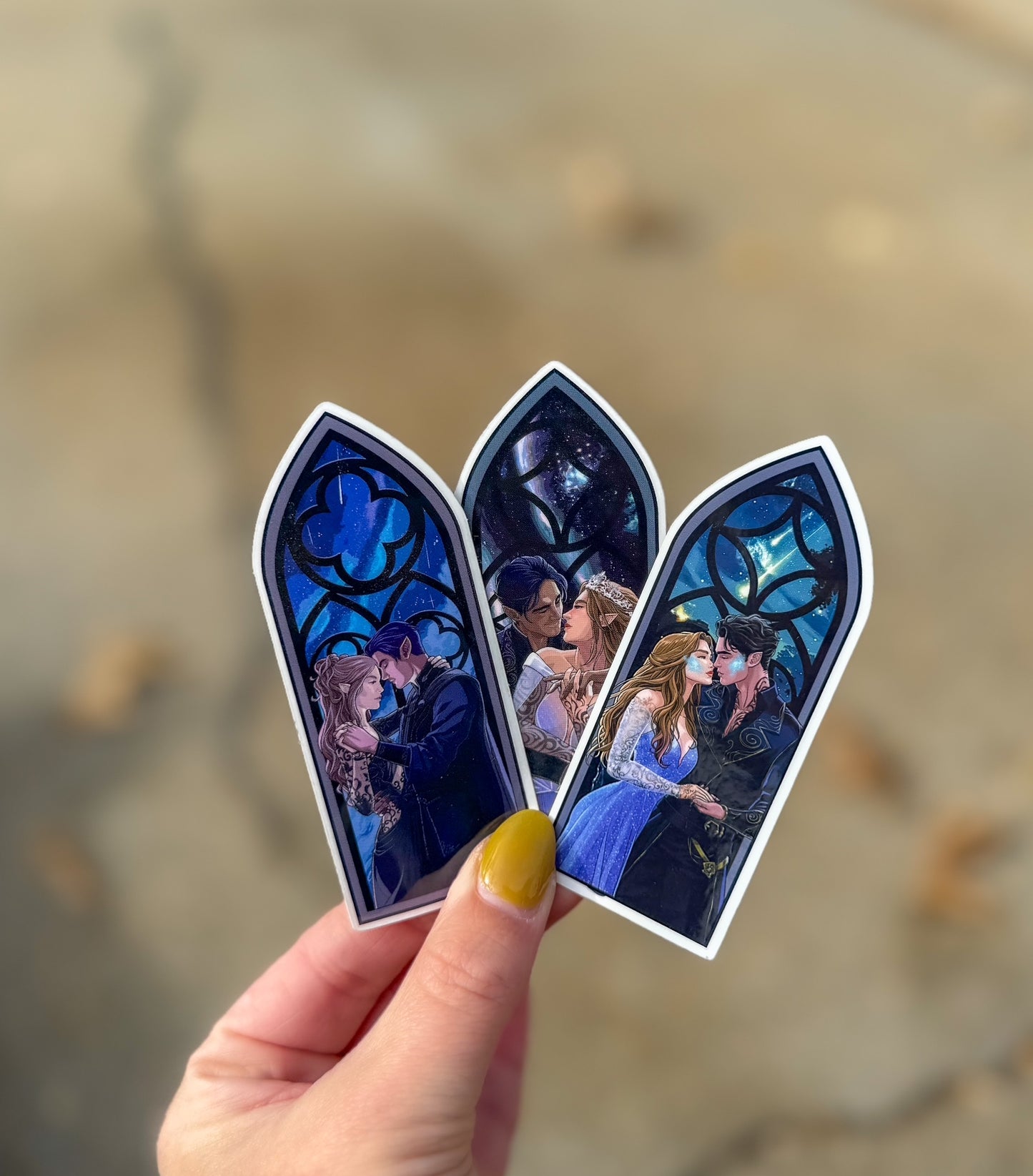 Rhys and Feyre Window Stickers (NEW!)