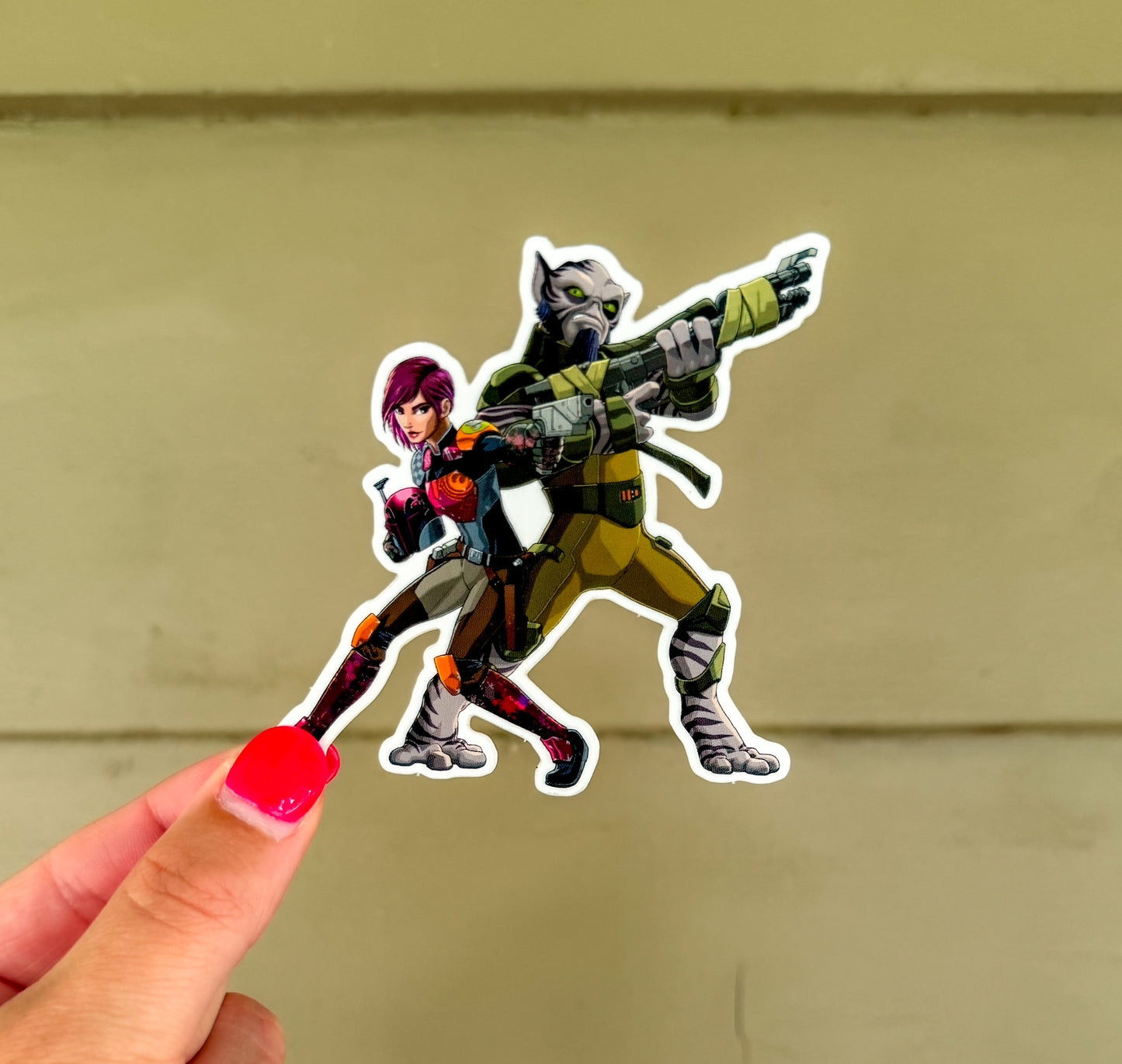 Sabine & Zeb Sticker