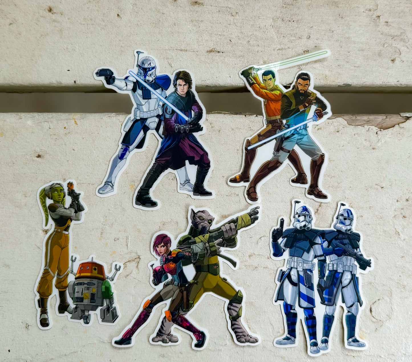 Echo & Fives Arc Sticker