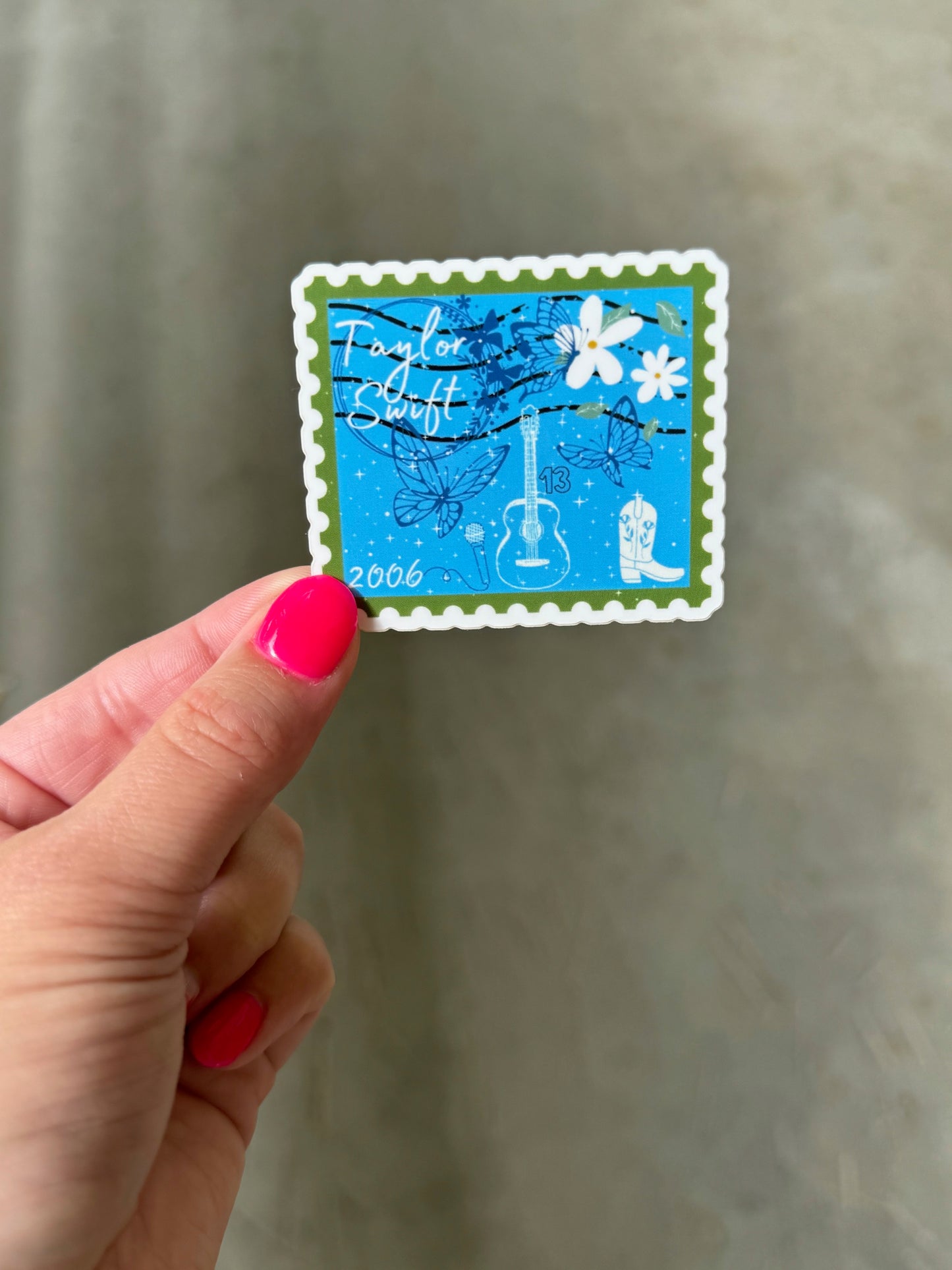Eras Tour Stamp Sticker Set