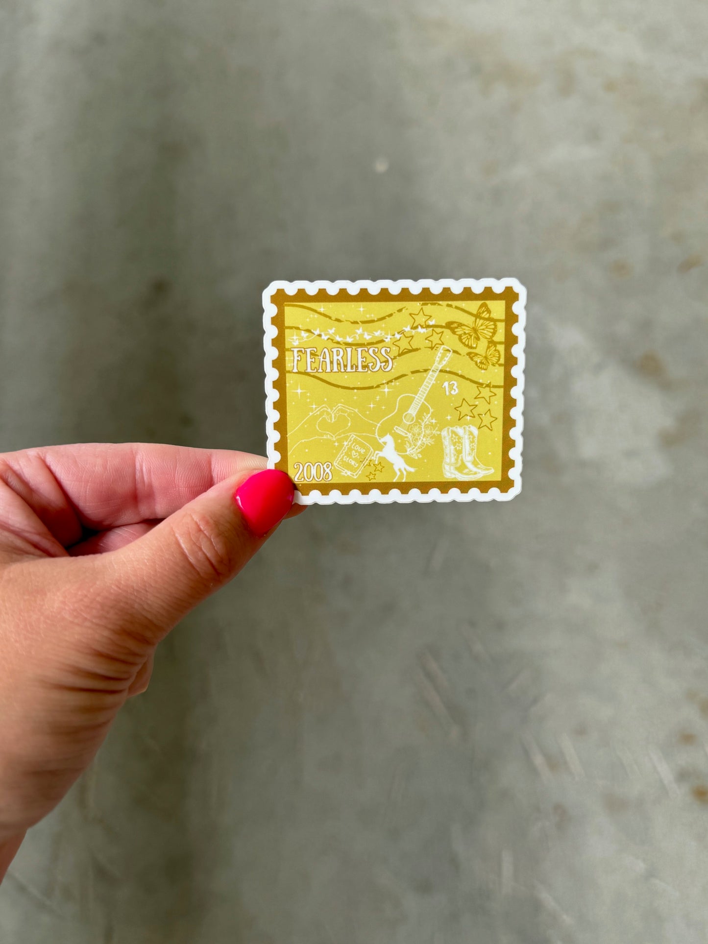 Fearless Era Stamp Sticker