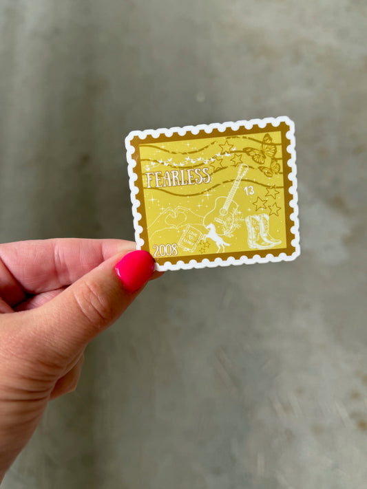 Fearless Era Stamp Sticker