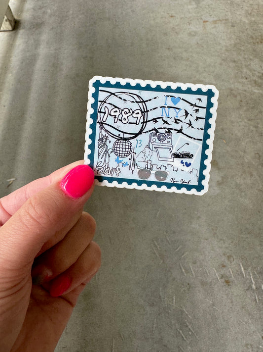 1989 Era Stamp Sticker
