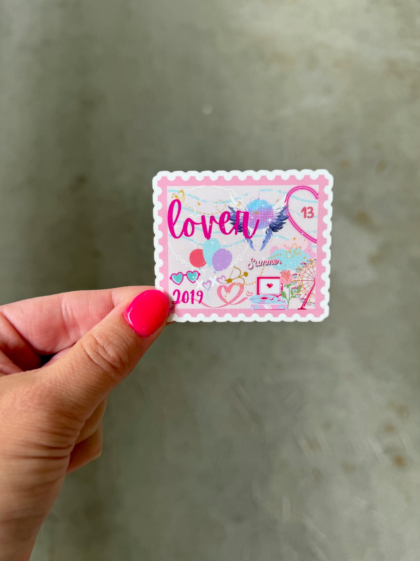 Lover Era Stamp Sticker