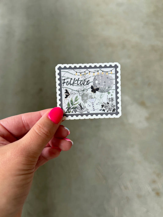 Folklore Era Stamp Sticker