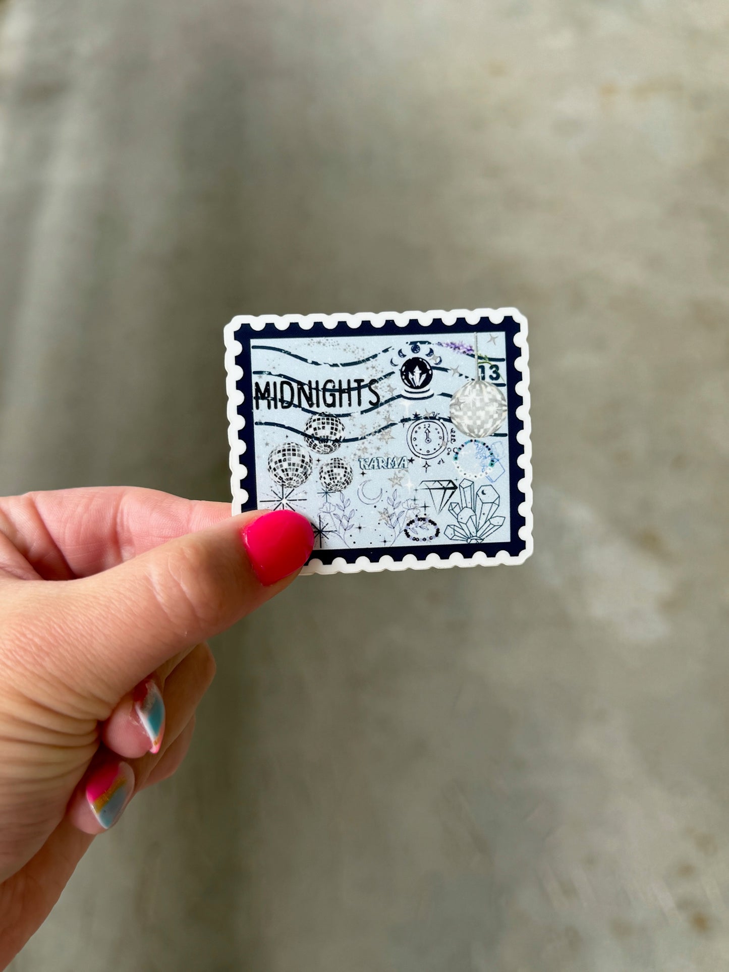 Eras Tour Stamp Sticker Set