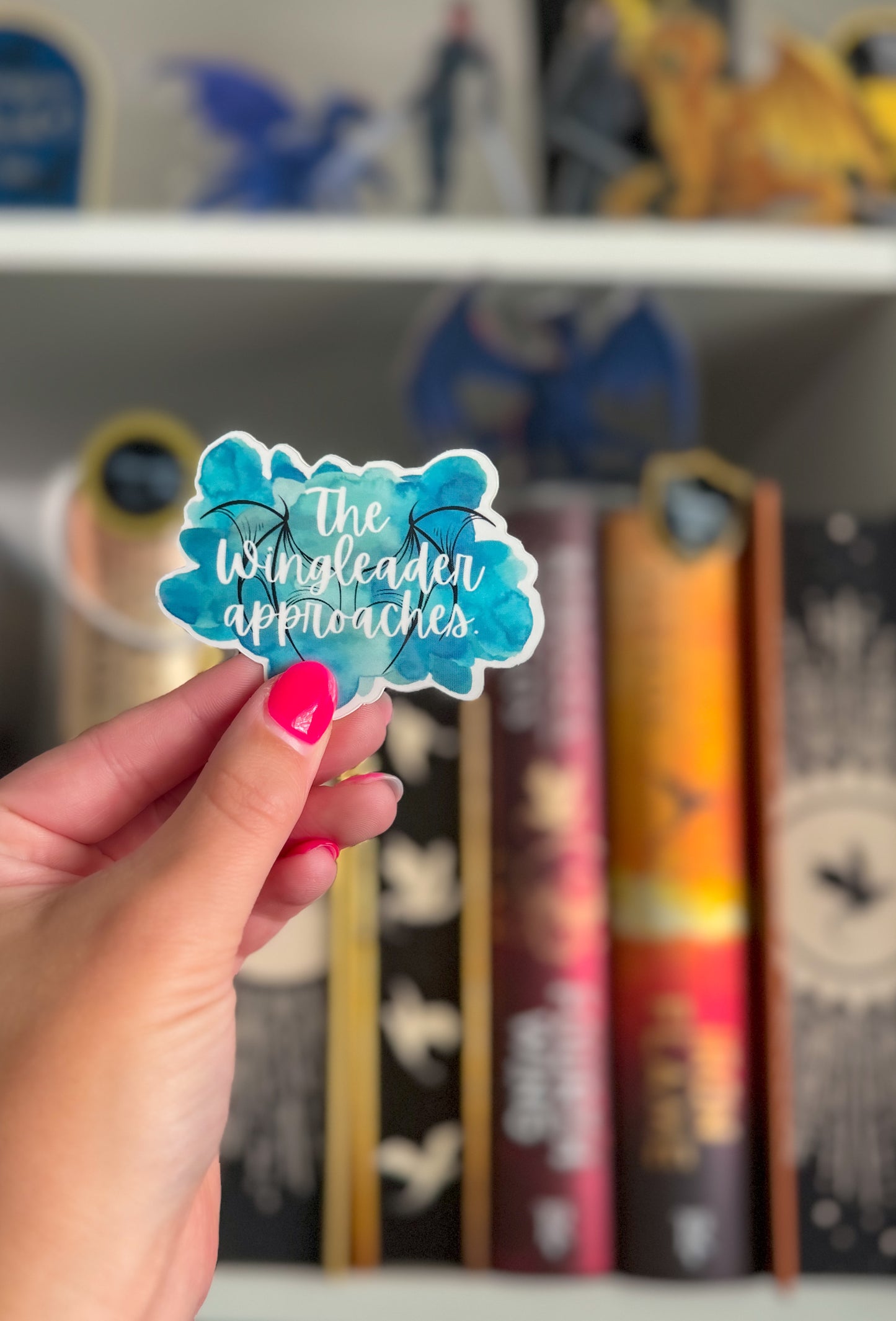 The Wing Leader Approaches Sticker