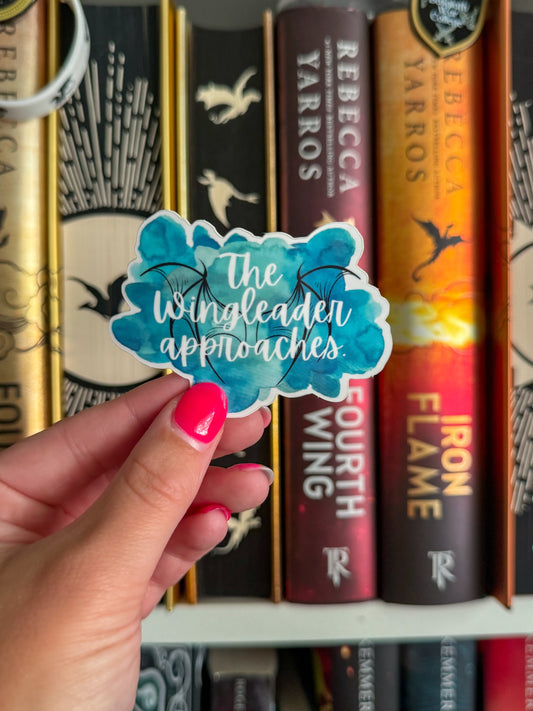 The Wing Leader Approaches Sticker