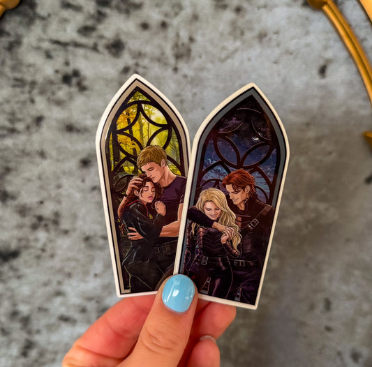 Katniss & Peeta Window Sticker (NEW!)